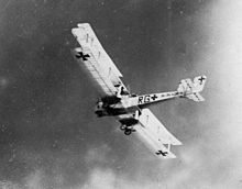 German Gotha strategic bomber